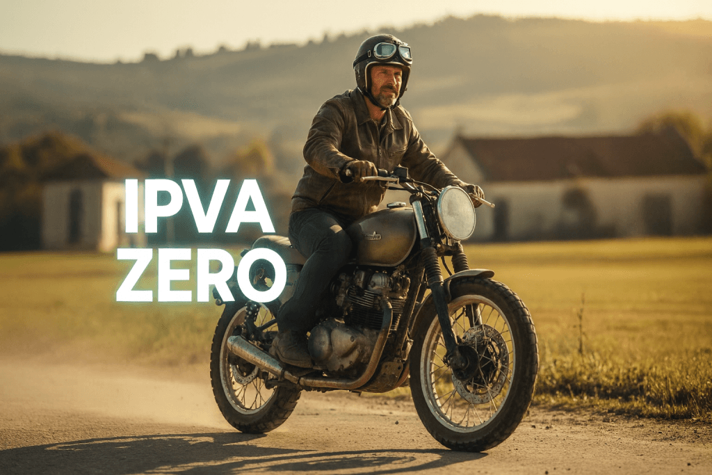 Estados anunciam isenção de IPVA para motos de baixa cilindrada; saiba como se beneficiar
