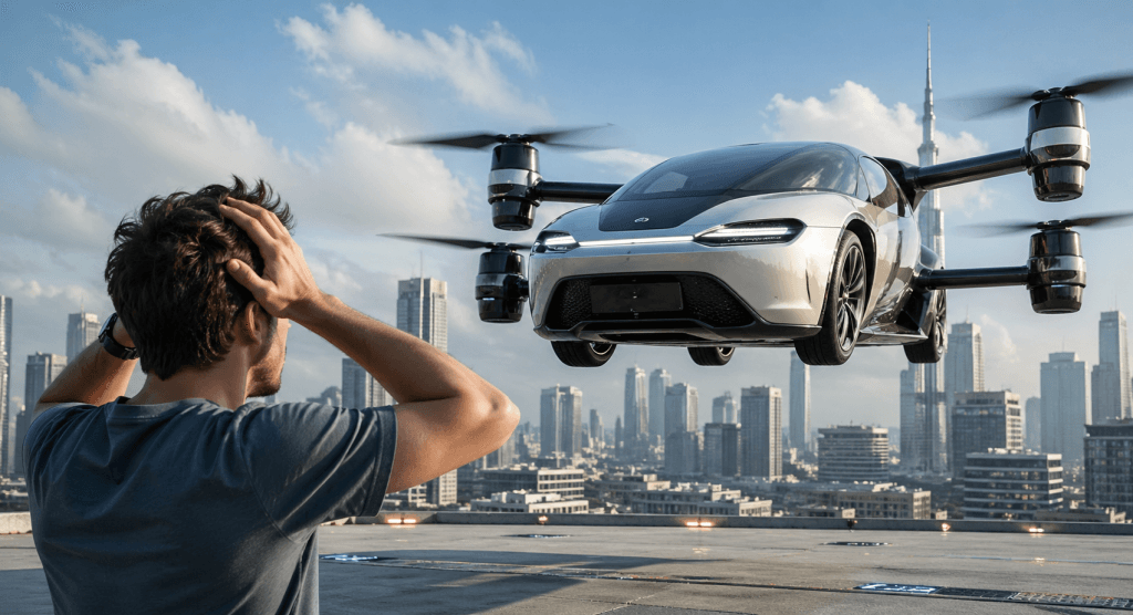 Carros voadores à vista: montadora da China planeja lançá-los em 2027