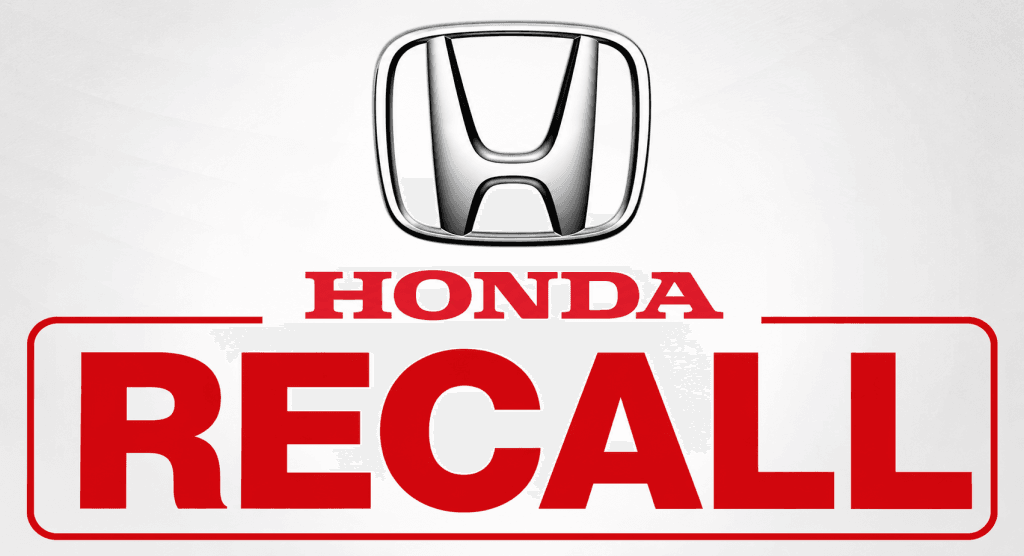 Honda convoca recall de mais de 1 milhão de veículos devido a problema que causou ferimentos
